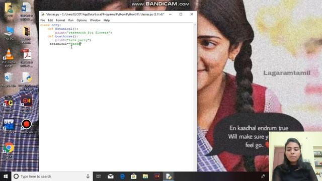 Classes and Objects in Python|Python Oops Concepts|Python Tutorial for Beginners in Tamil #python смотреть онлайн