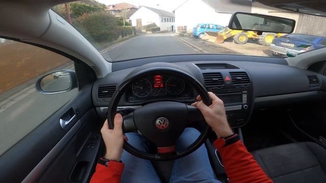 2008 VW Golf 5 [1.9 TDI - 105 HP] FUN Car | POV Test Drive | Revs Sound смотреть онлайн