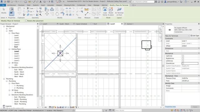 Autodesk Revit MEP 2019 Designing HVAC Systems смотреть онлайн
