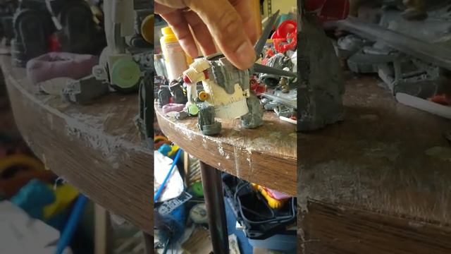 Ork Scratch build Deff Dread part2 смотреть онлайн