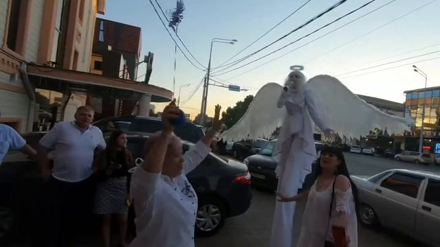 Ходулисты на Юбилей, Нелли 60 лет! смотреть онлайн