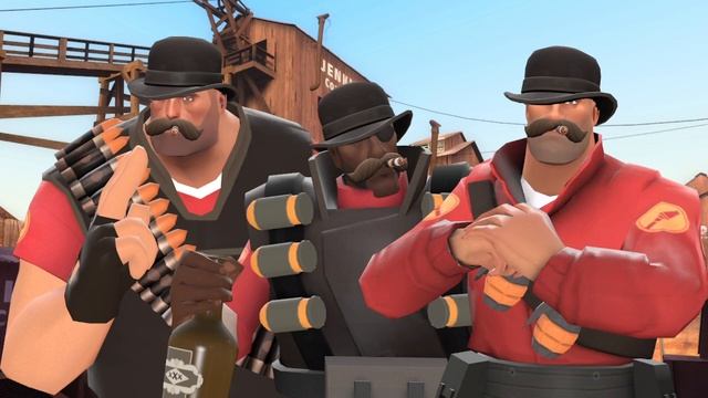 TF2 Soldier, Demoman And Heavy - What Is Love (AI COVER)