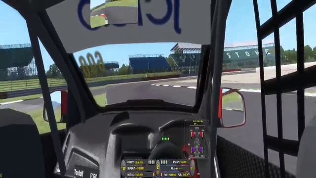 rFactor 2 BTCC Silverstone 2020 смотреть онлайн