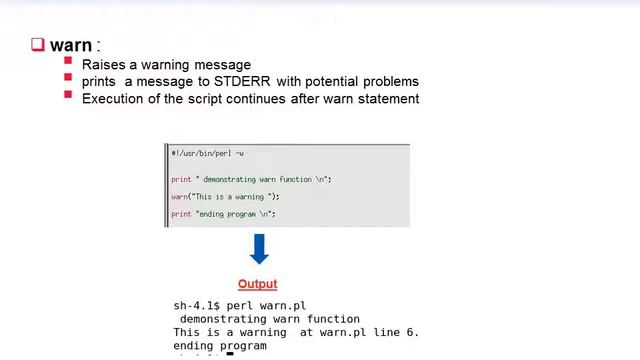 Perl File Handling смотреть онлайн