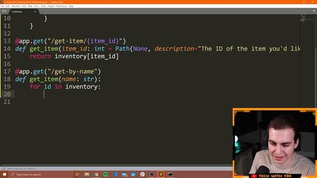 Python FAST API Tutorial смотреть онлайн