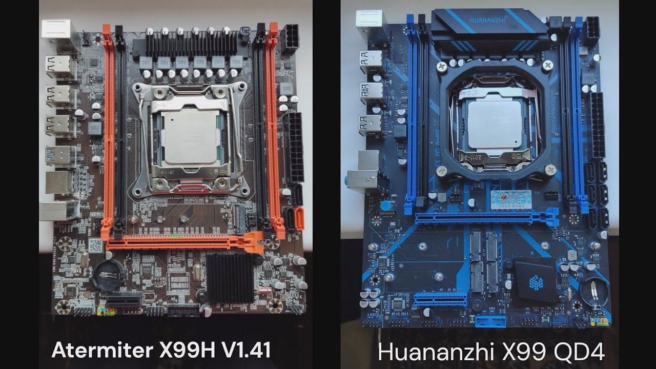 двухканал против четырехканала на Xeon LGA2011-v3 (Atermiter X99H V1.41 против Huananzhi X99 QD4)