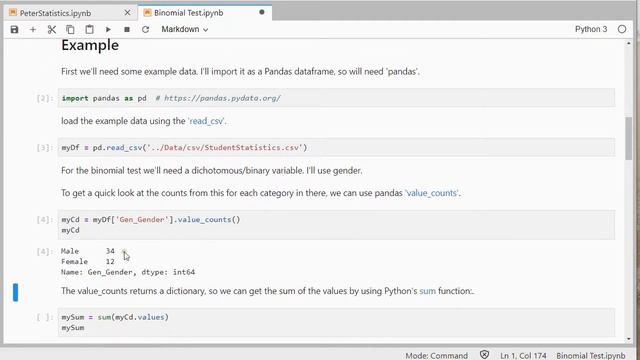 Python - Binomial Test смотреть онлайн