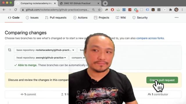Basics: GitHub Pull Request смотреть онлайн