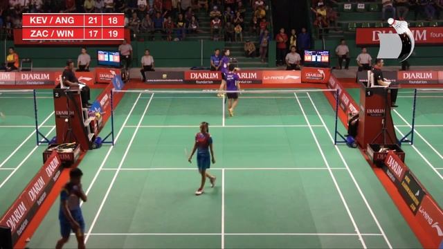 Kevin Ezra / Angelica W. (Exist Jakarta) VS Zachariah J.S. / Winny Oktaviani K. (Tangkas Jakarta) смотреть онлайн