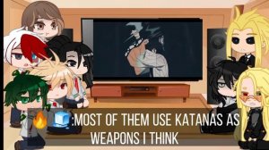 MHA reacts to Demon Slayer WARRIORS AMV|| Fandoms reacts || Gacha Club