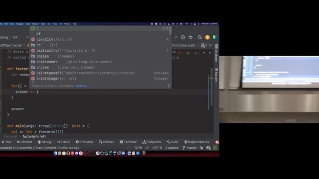[CSE 116] Lecture 5: Scala Examples смотреть онлайн
