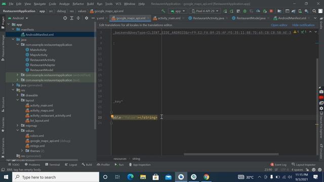 Part#9 Restaurant App in Android Studio with Google Map api Integration ,Android app development смотреть онлайн