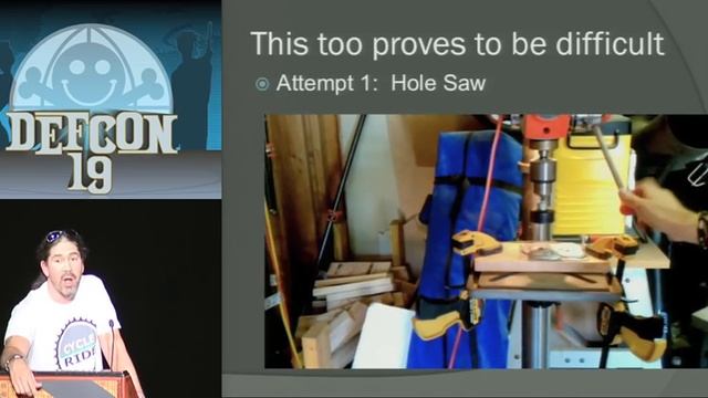 DEFCON 19: And That's How I Lost My Eye: Exploring Emergency Data Destruction (w speaker) смотреть онлайн