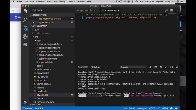 Angular 7 - Material Design смотреть онлайн