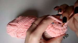 Овечка крючком мастер класс/ Часть 2/Голова