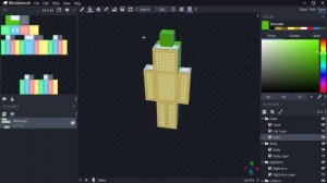 3D skin modeling for the Figura mod Using BlockBench