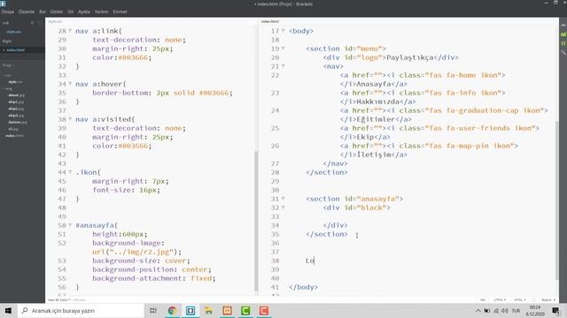 Banner Alanı Oluşturma #2 - HTML5 & CSS3 & PHP ile Baştan Sona Websitesi Projesi смотреть онлайн