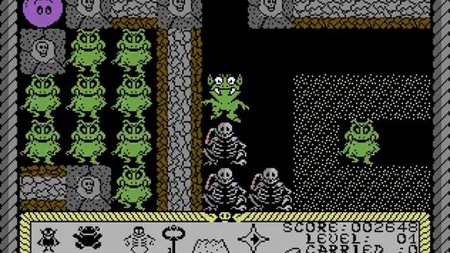 Bone Cruncher (Level 1) (C64) смотреть онлайн
