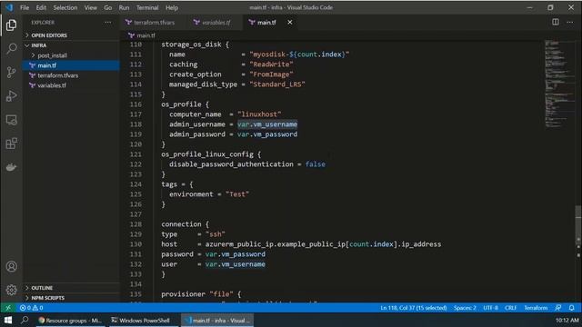TERRAFORM – INFRASTRUKTURA JAKO KOD NA PRZYKŁADZIE AZURE [Infra as a Code] [Terraform Tutorial] смотреть онлайн