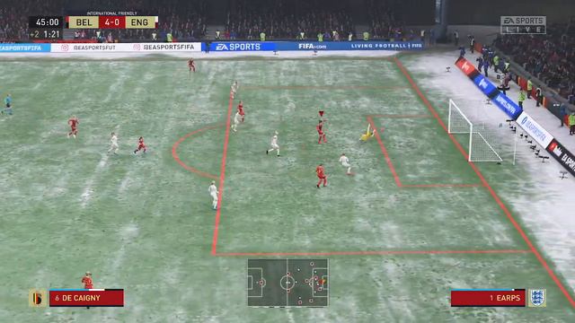 FIFA 22 WOMENS INTERNATIONAL -  BELGIUM VS ENGLAND