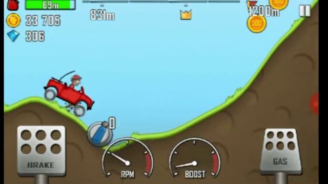Джип по Сельской Местности [Hill Climb Racing] смотреть онлайн