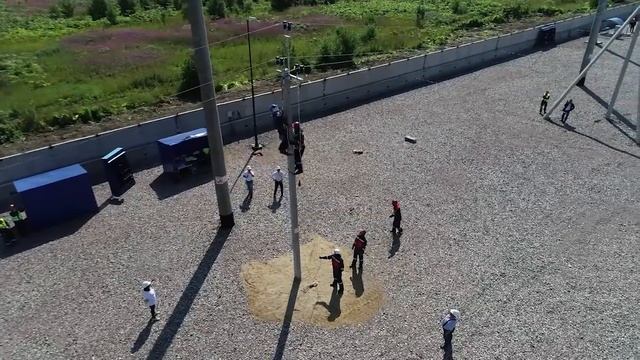 В Петербурге проходят Всероссийские соревнования среди энергетиков. смотреть онлайн