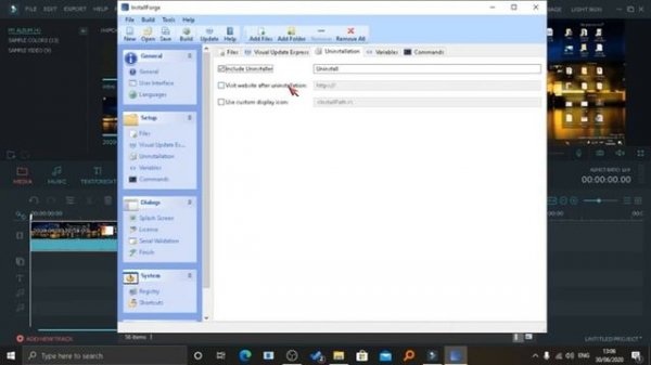 how to create a professional installer using installforge