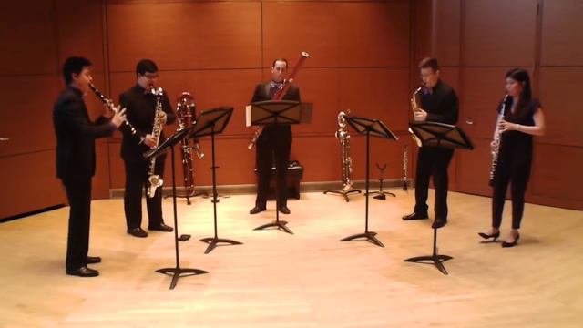 Percy Grainger, arr. Rueda: Colonial Song (Doclé Reed Quintet - Graduation Recital) смотреть онлайн