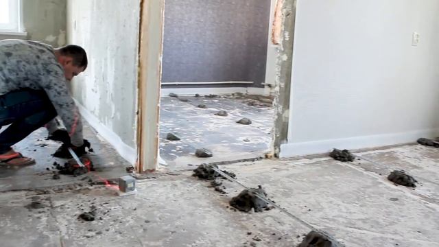 Стяжка пола по маякам. Выравнивание полов. Стяжка пола с керамзитом. Заливка пола. Стяжка в квартир
