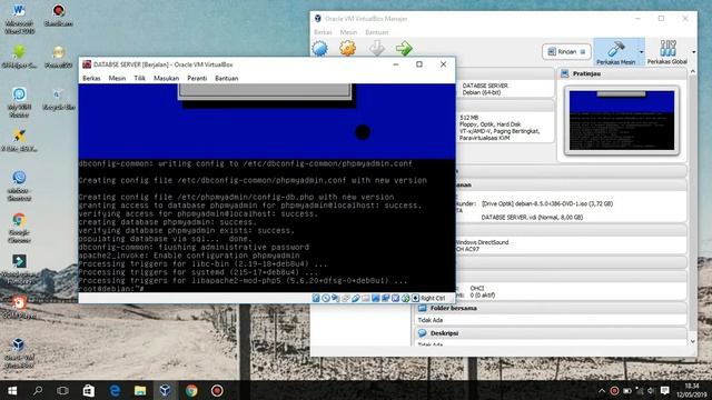 Konfigurasi MySQL Server dan Phpmyadmin di Debian 8 смотреть онлайн