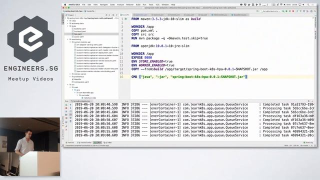 Deploying and Scaling Spring Boot Microservices to Amazon EKS - AWS User Group Singapore смотреть онлайн