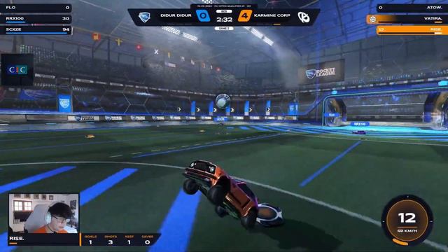 KARMINE CORP Vs DIDUR DIDUR | 2024 EU RLCS MAJOR 1 OPEN QUALIFIERS 1 | No Comms