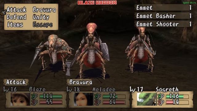 Brave Story: New Traveler (PSP) Walkthrough Part 11 Emmet Colony (obtaining third gemstone) смотреть онлайн