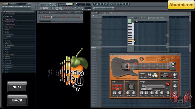 FREE Akustik GUITAR (Akustische GITARRE) VST Plugin Software Synthesizer Fl Studio Tutorial Downloa смотреть онлайн