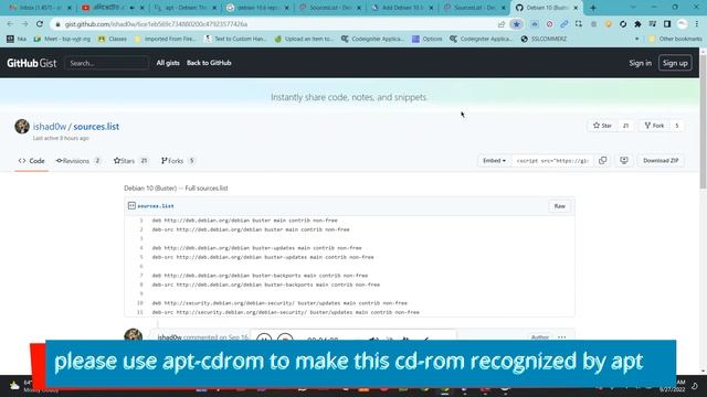 Fix 'Please use apt cdrom to make this cd rom recognized by apt' | Linux Update Error смотреть онлайн