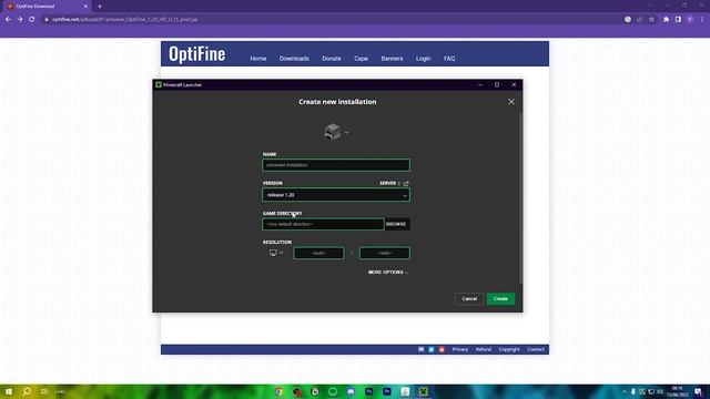 How to Install Optifine in Minecraft 1.20! смотреть онлайн