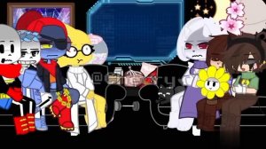 [Eng/Рус] Undertale React To Afton Family [Elizabeth Afton] {Gacha Diamond}