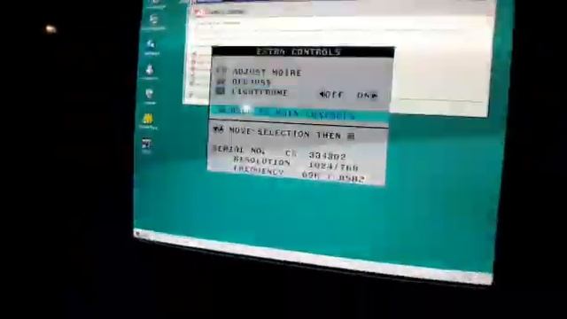 Philips CRT degauss sound. смотреть онлайн