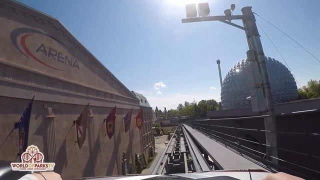 Silver Star Onride (POV) Europa Park Rust 2022 - Europapark Silver Star Front Seat B&M Hypercoaster