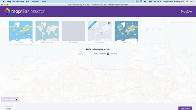 MBTiles offline viewer | MapTiler (Desktop) Engine смотреть онлайн