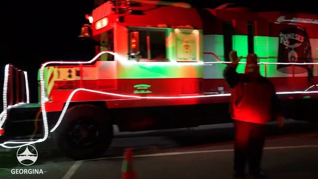 Georgina drive-thru parade of lights смотреть онлайн