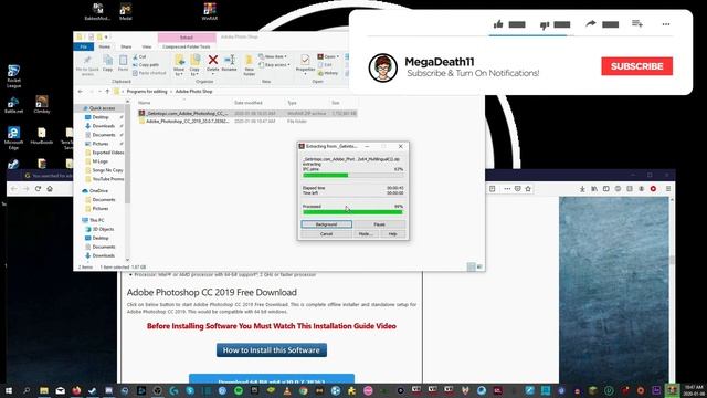 How To Get Adobe PhotoShop 2019/2020 For Free Quick And Free! смотреть онлайн