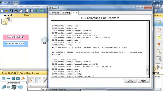 Configuring IP Phones and DHCP Server in Packet Tracer смотреть онлайн