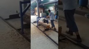 Мини пилорама для дачи