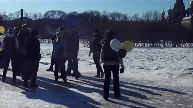 Русская пробежка-м. Гостиный двор. 8 марта 2013г. смотреть онлайн