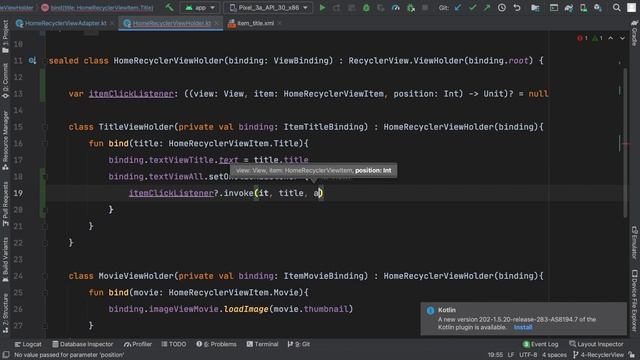 RecyclerView with Multiple View Types - #5 Handling Item Click смотреть онлайн