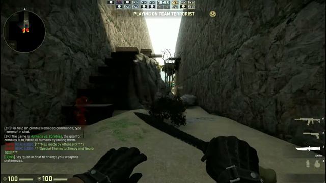 CS:GO Warzone #2: Zombie escape! смотреть онлайн