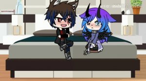 Челендж 24 часа в комнате с парнем)))))|gacha life| 18+!!!