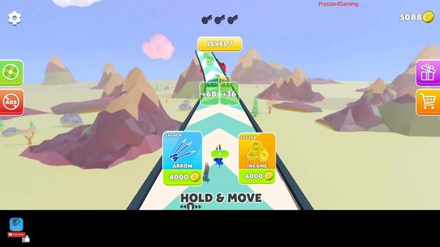 Flying Arrow Fest - Count Masters - Gameplay Walkthrough Part 1 level 1 - 11 (Android, iOS) смотреть онлайн