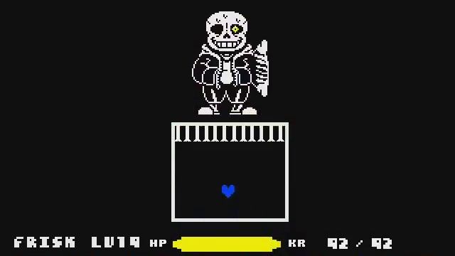 No Hit Glitchtale Megalomaniac Sans Fight |Undertale Fan-Game| смотреть онлайн